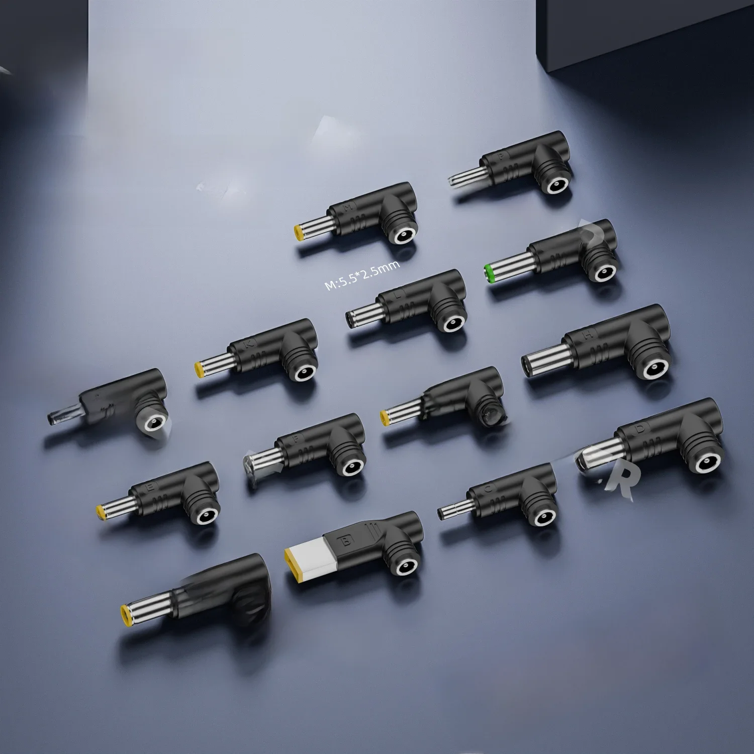 Adaptateur d'alimentation pour ordinateur portable 240W, connecteur 5.5x2.5mm à 7.4x5.0 4.5x3.0 6.0x3.7mm, convertisseur de chargeur cc pour Lenovo Hp Dell Asus