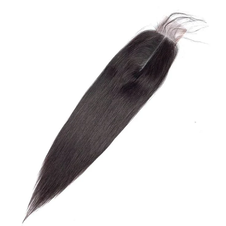 

2x6 Прозрачная кружевная застежка Бразильские прямые человеческие волосы Remy Средняя свободная часть Предварительно выщипанные волосы на теле HD Кружевная застежка Натуральная