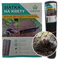 Gardina 2m x 100 m Mole Mesh + 100 Mounting Pins