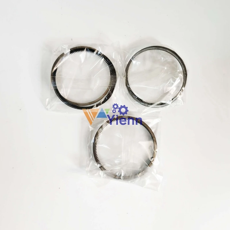 

3KC1 3KCR1 Piston ring For Isuzu GEHL SL3410 SL3610 SL3615 SKID STEER LOADER Diesel Engine Parts