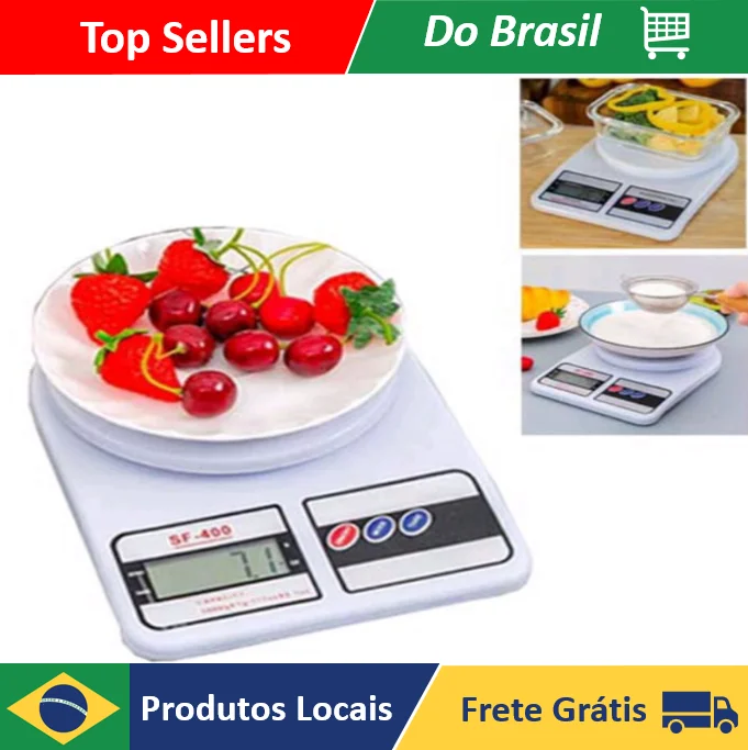 Balança Digital De Precisão Cozinha 10kg Nutrição E Dieta