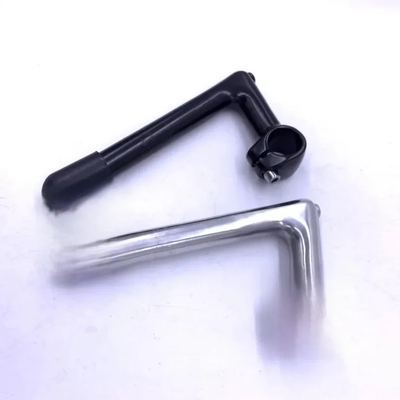 Vintage wspornik roweru szosowego gęsia szyja aluminium Fit 25.4mm kierownica rowerowa 22.2mm widelec rura stojąca 180mm długość pozioma 60mm/80mm — zdjęcie 2
