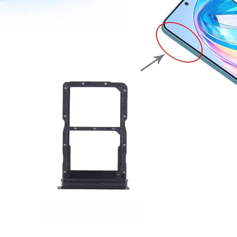 SIM + SIM Card Tray For Honor X8a Phone Dual SIM Card Tray Replacement Part