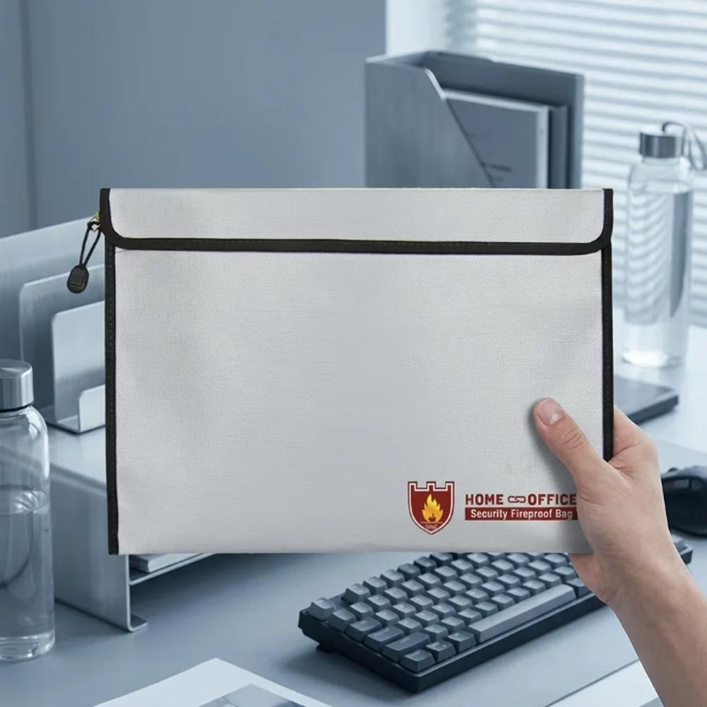 Home Office For Passport - Bolsa de Armazenamento de Documentos Resistente