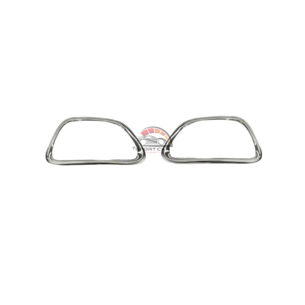 Fiat Linea Chrome Fog Light Frame 2 Pieces 2013 and Newer car accessories-Free Shipping