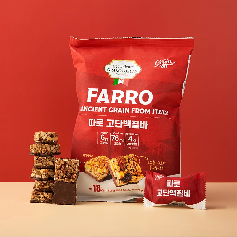 Grainon Farro Protein Bar 216g