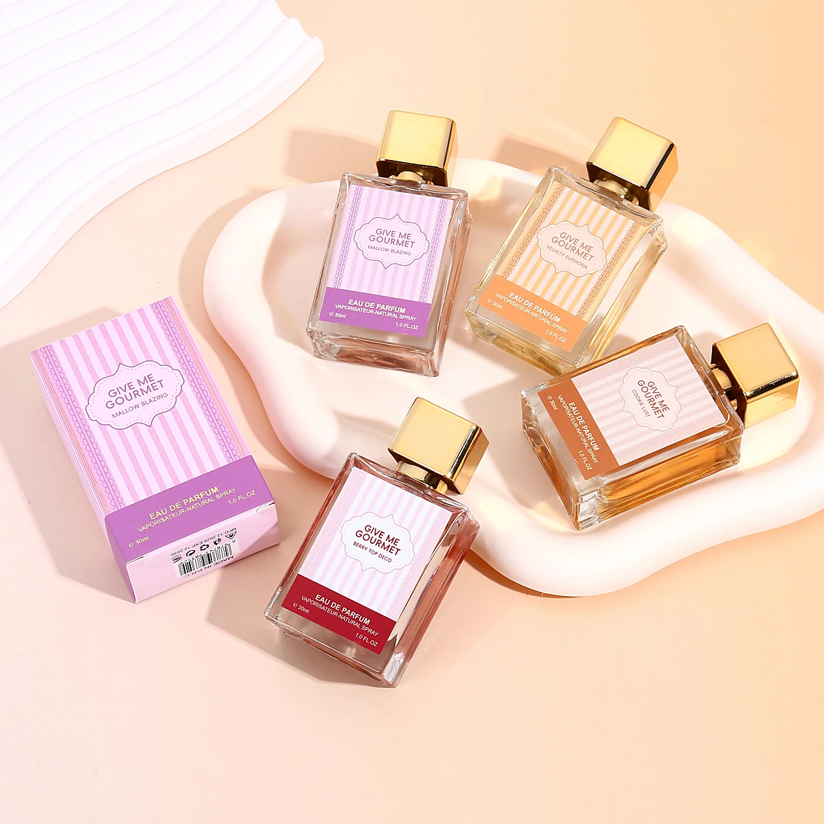 30ml Give Me Gourmet Eau De Parfum Long Lasting Sweet Gourmand Fragrance Women Perfume Spray Portable Floral Fruity Scent Daily Wear Perfumes