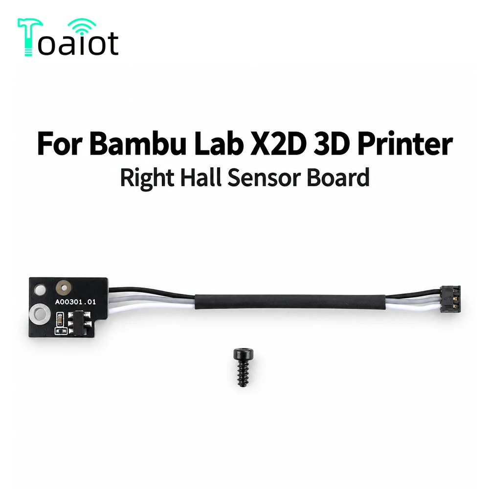 Toaiot For Bambu Lab X2D 3D Printer Right Hall Sensor Board Filament  Detection  Hall Sensor Board  For X2D 3D Printer Parts
