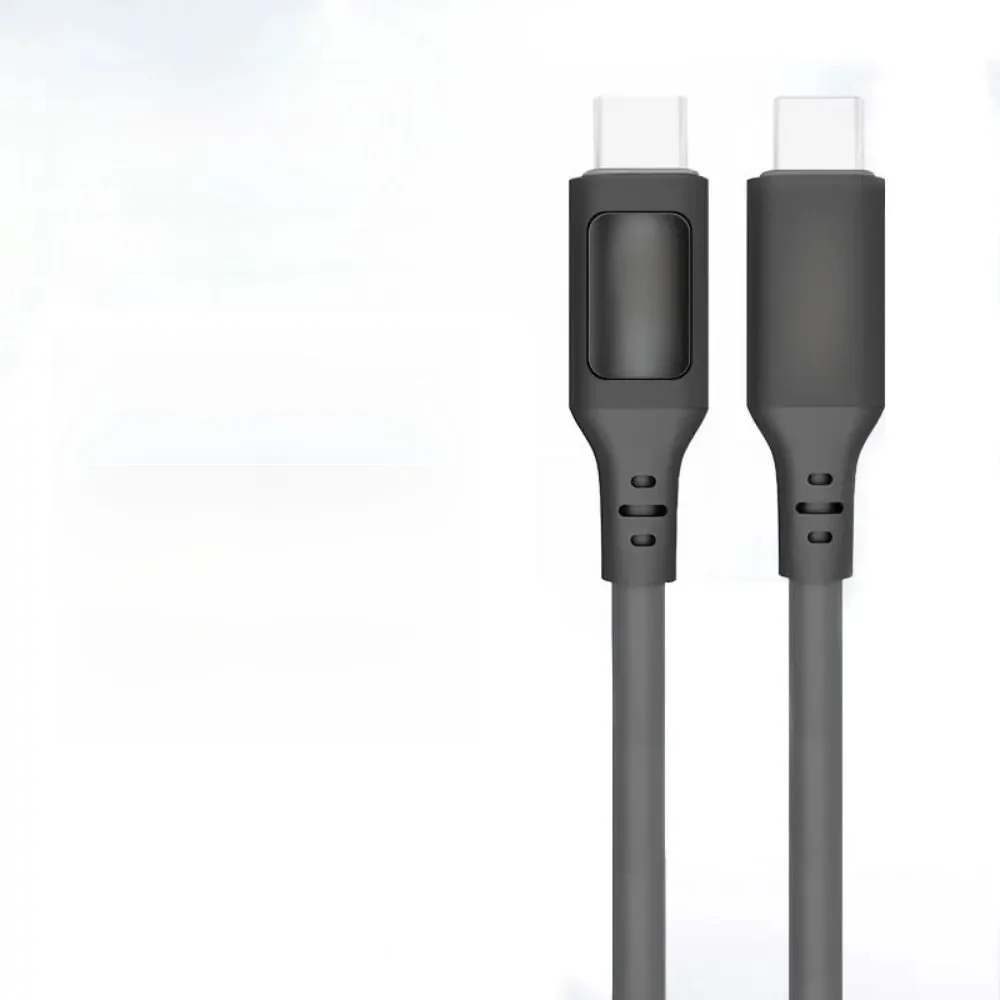 Nouveau câble de chargement USB-C à affichage numérique 40Gbps 8K @ 60HZ cordon de données USB4 haute vitesse Thunder-bolt 4 compteur de puissance téléphone portable