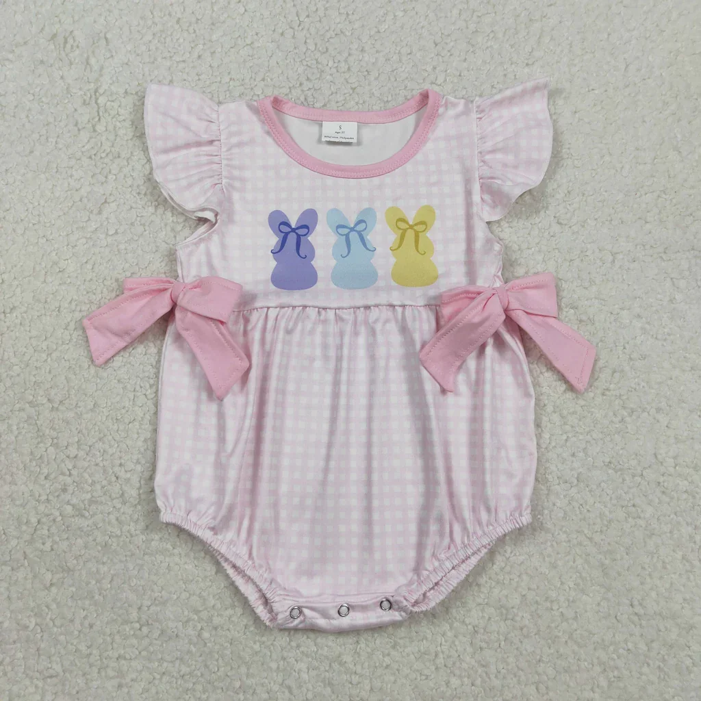 Summer Ocean Sailboat Baby Boys Bubble Romper