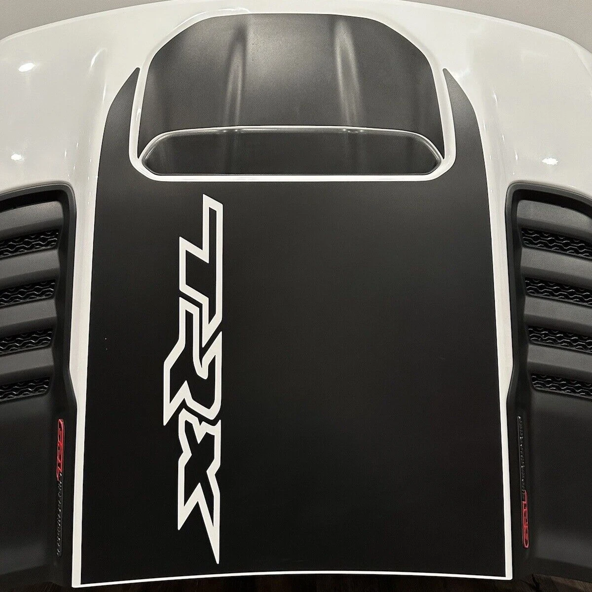 Vinyl Wrap Car Sticker for RAM 1500 TRX Hood Panel Dodge Ram TRX Hood Vinyl Decal Sticker 2021 2022 2023 Blackout Vinyl Stickers view 4