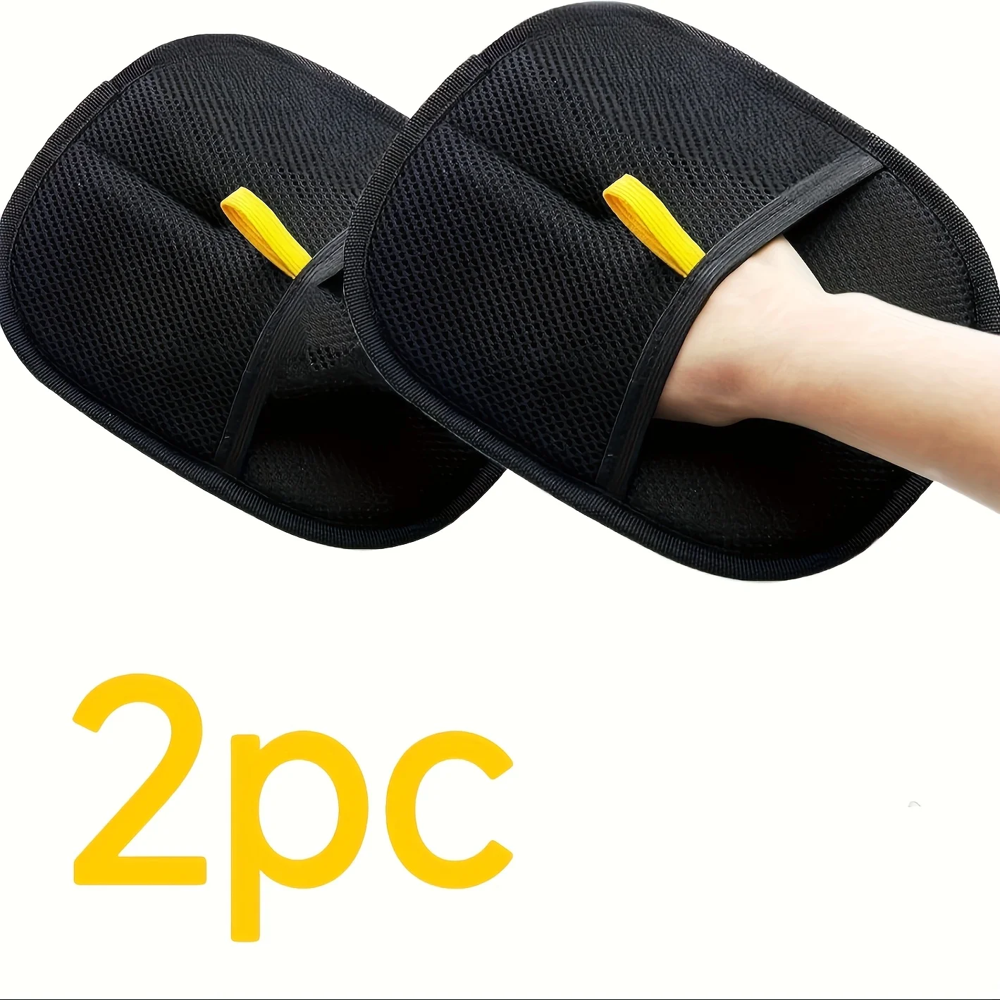 2pcsCat hair cleaner, cat hair remover, cat grooming tool, hair removal brush, dog double-sided brush, pet hair removal gloves