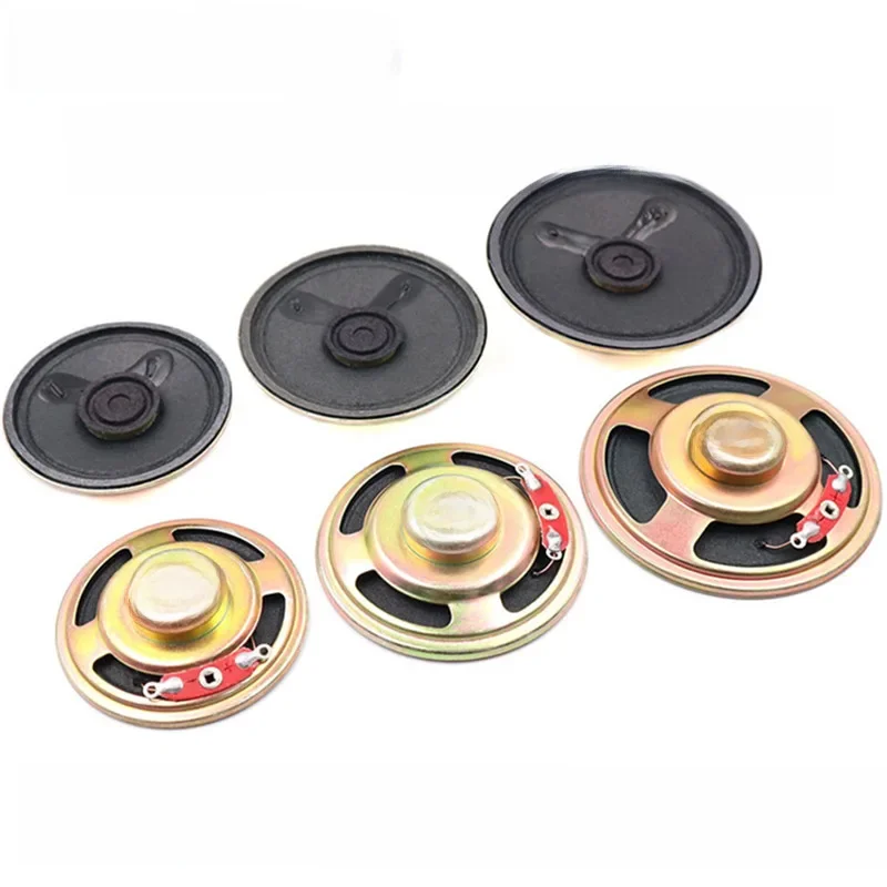 2 szt. Nowy, oryginalny, ultracienki mini głośnik 16 omów 8 omów 0,5/1/2 wat 0,5W 1W 2W 3W 8R Średnica 50MM 57MM 66MM 77MM Głośnik — zdjęcie produktu 5