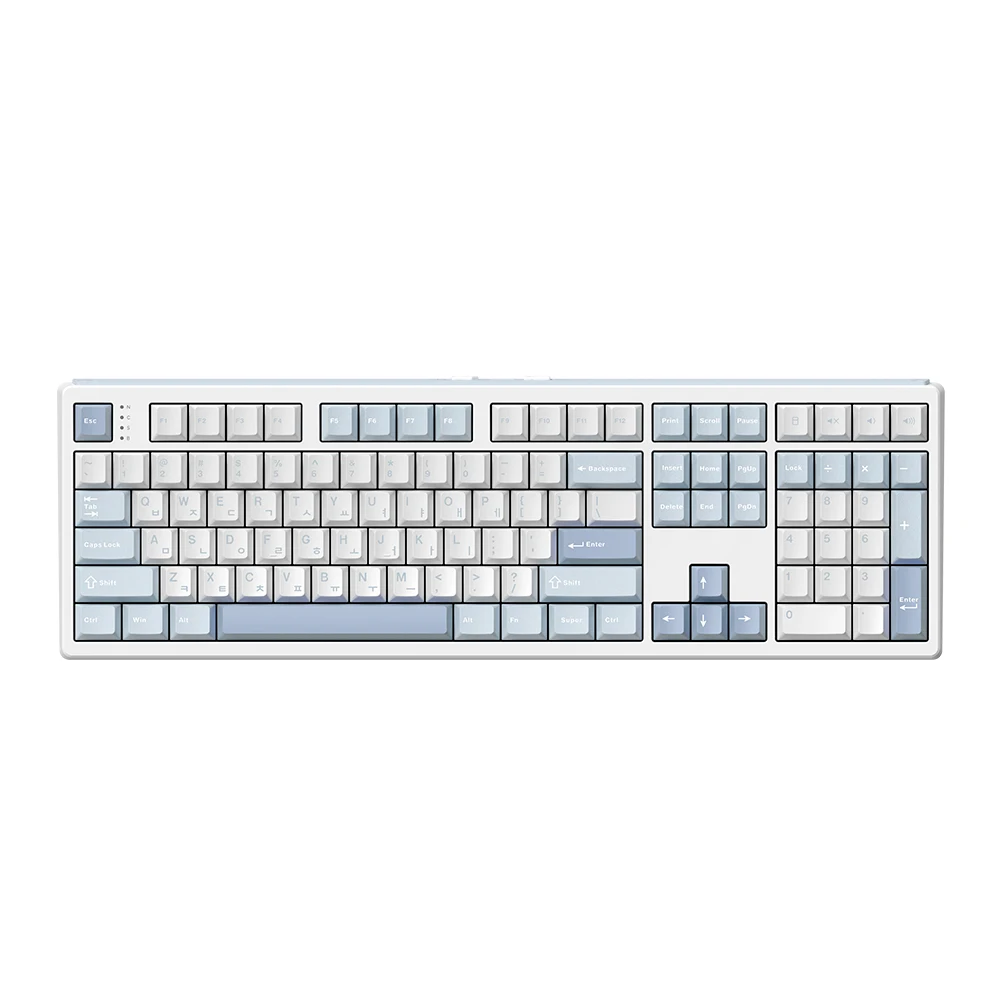 Preflow archon AK68 108 مفاتيح لوحة مفاتيح ميكانيكية بلوتوث سلكية ولاسلكية