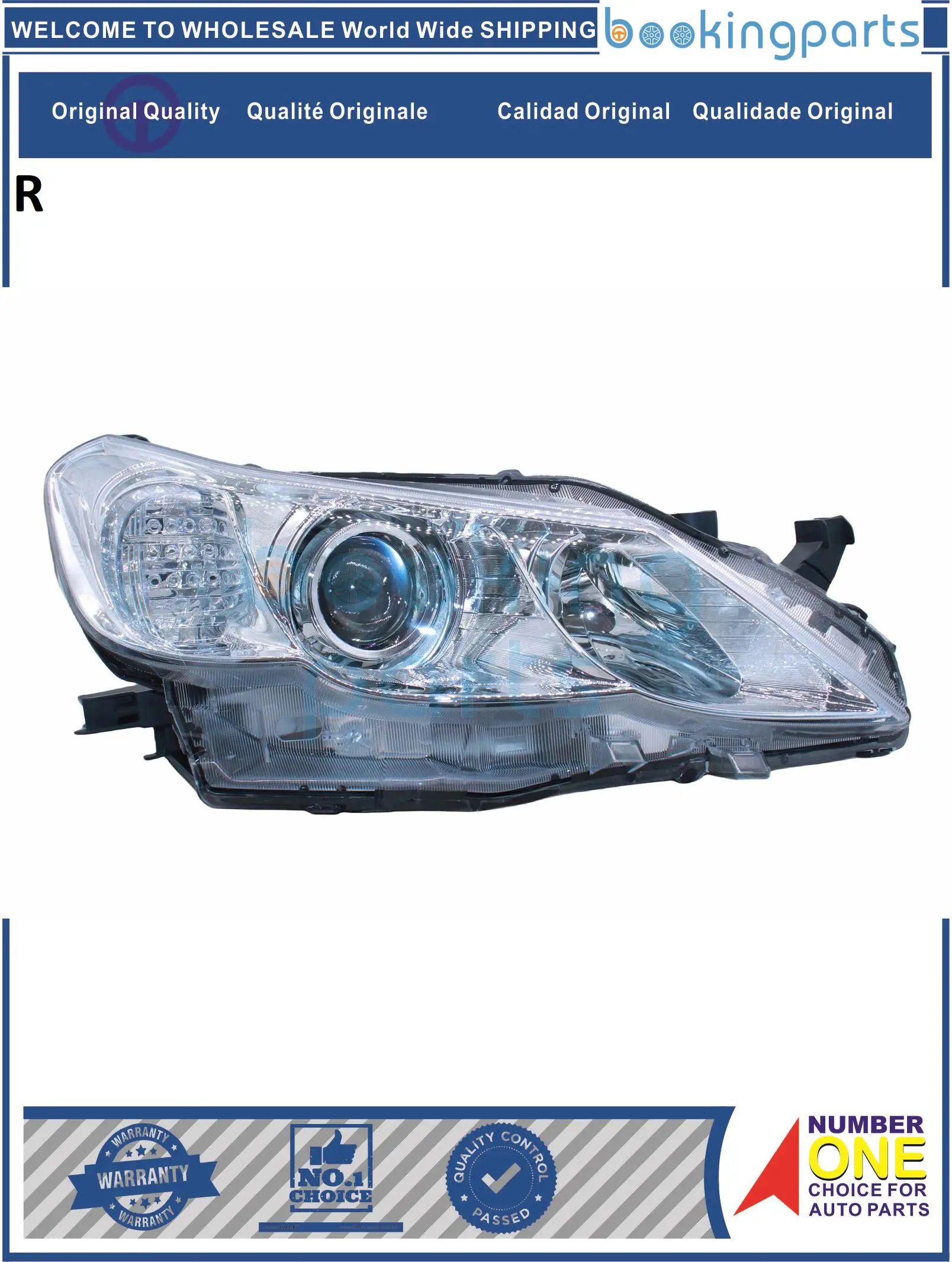 HEA58077(R),1121132 Headlamp For TOYOTA REIZ ’10