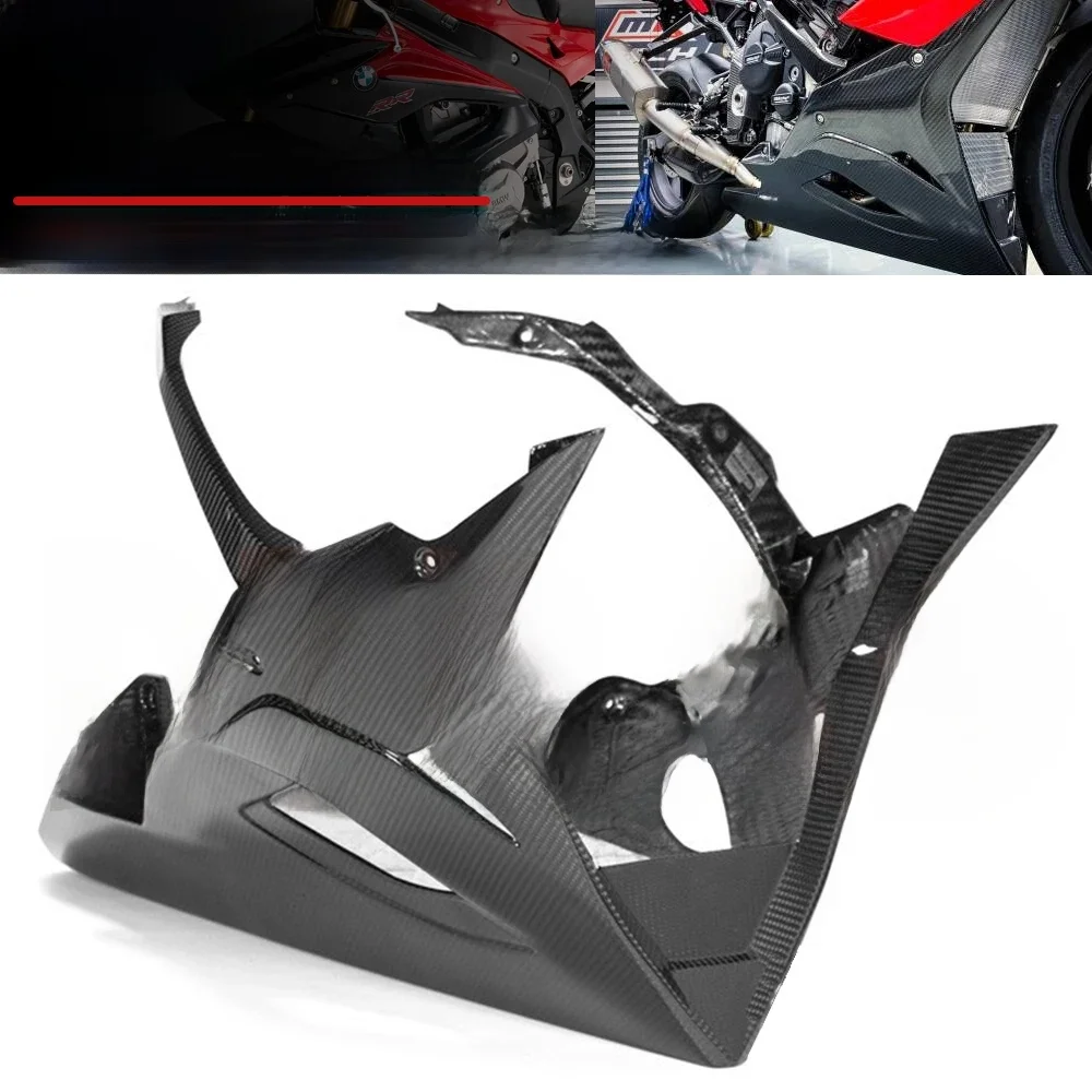 100% Koolstofvezel Voor BMW S1000RR 2019-2023 Lagere Buikpannen Body Protector Kuip Kit Motorfiets Accessoires S1000 RR 2022 NIEUWE - afbeelding 2