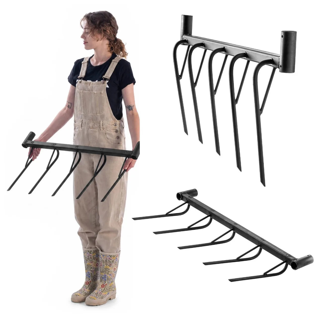 Kadax Beluchter Handheld Gazon Metalen Gras Scharlaken Zonder Tuin Sjaal