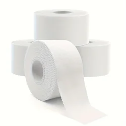 White Sports Tape - Strong Adhesive No Sticky Residue Athletic Tape And Wrap, Athletic Gymnastics Tapes