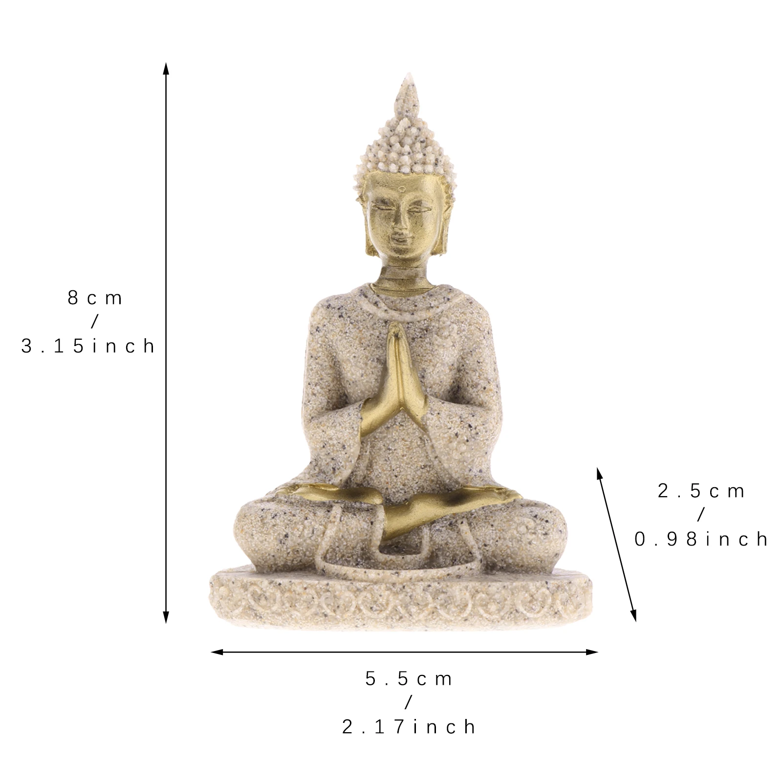 Sentado ganesh buda ornamento mão esculpida arenito sentado ganesh buda divindade hinduía estátua tailandesa escultura zen meditação buda