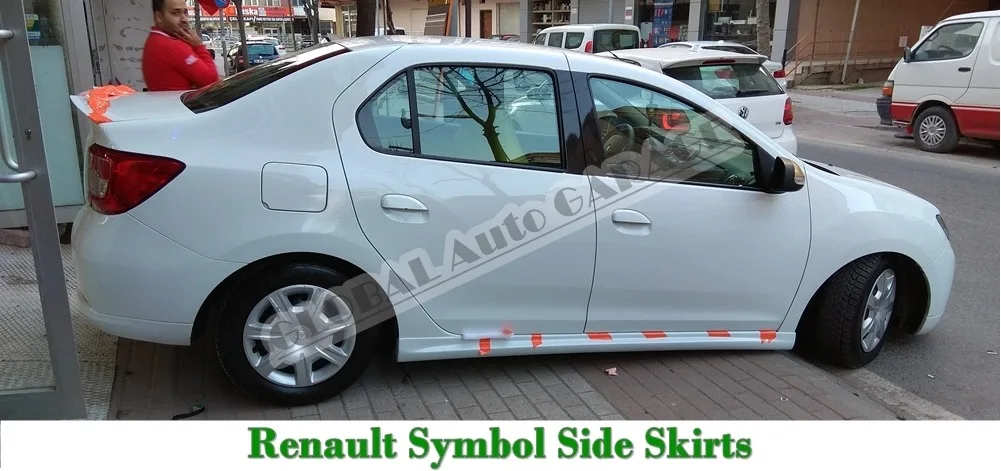 

For Renault Symbol Side Skirt Threshold 2013 2014 2015 2016 2017 Sill Trim Car Styling Auto Universal Spoiler Mud Flaps Lip