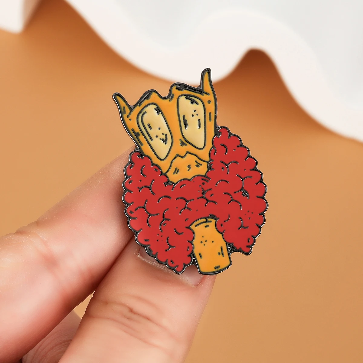 Catuni الطبية المينا دبابيس الغدة الدرقية بروش لطيف التلبيب الحبل حقيبة معطف شارة جراحة اللبية اكسسوارات هدايا للأطباء