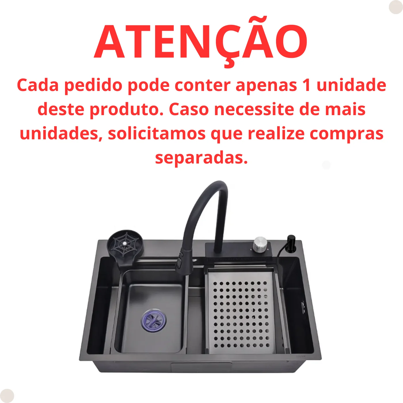 كاكاكاتا مطبخ فاخرة كوبا مع طيف كامل ، فولاذ مقاوم للصدأ ، أسود ، من.