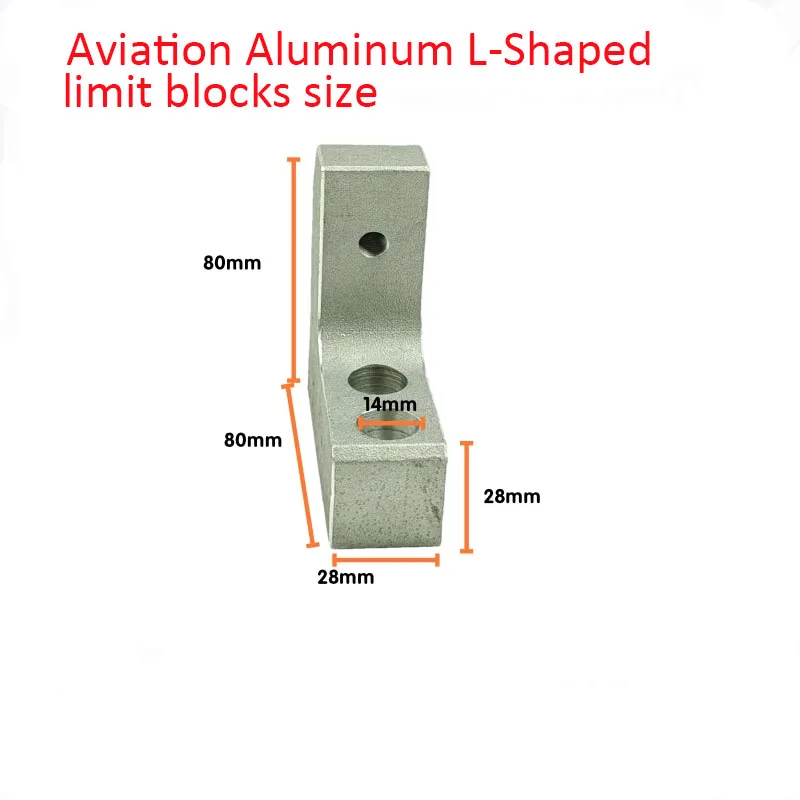 Cast Aluminum Limit Bumper Stop Impact Rubber Pad Engraving Machine Limit Pile For Laser Engraving On CNC Milling Machine
