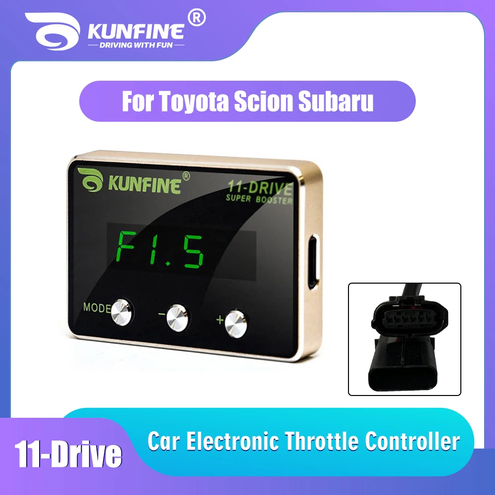 Controlador electrónico de acelerador de coche, potenciador potente de acelerador de carreras para Toyota Scion Subaru, accesorio de piezas de sintonización