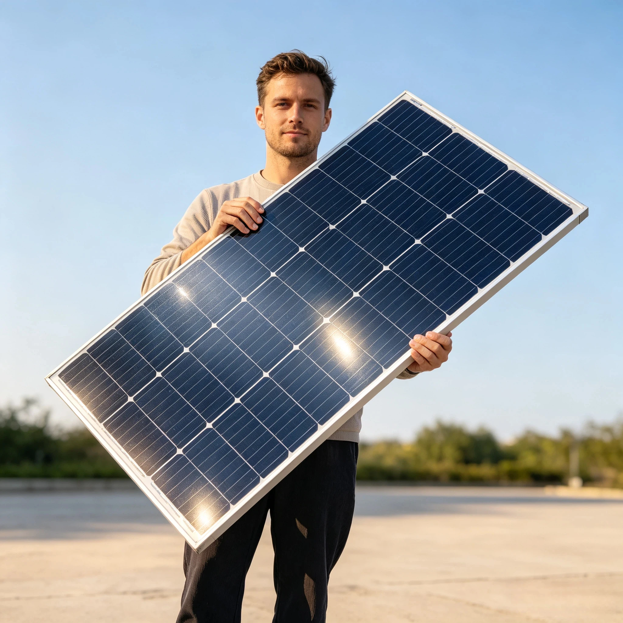 Pannello solare in vetro temperato da 120 Watt con celle solari monocristalline, pannelli fotovoltaici da 18 V, impermeabile, resistente, ad alta efficienza, ideale per caricabatterie da 12 V/24 V,