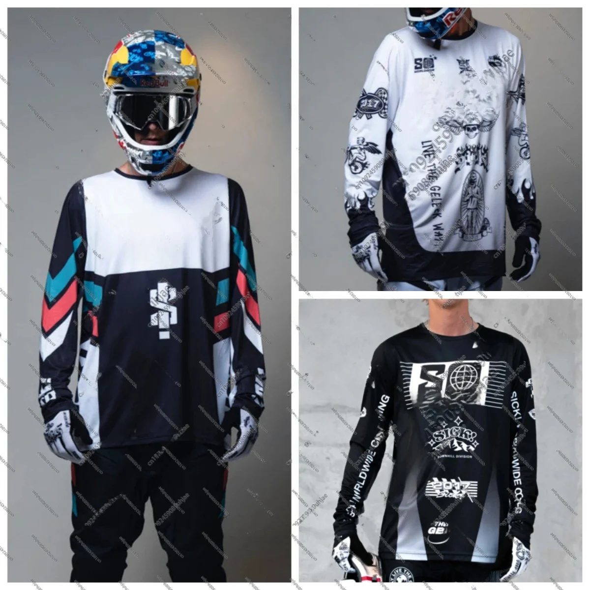 AliExpress SICK M T B T-Shirt Cycling Jersey Men Downhill Mountain Bike B M X Man Motocross Racing Long Sleeve Motorcycle Bicycle Clothes