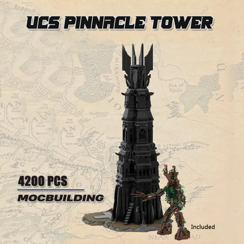 

Famous Movie UCS Collection Pinnacle Tower Moc Building Block Assembling Model Street View Bricks Ultimate Collector Toys Gifts