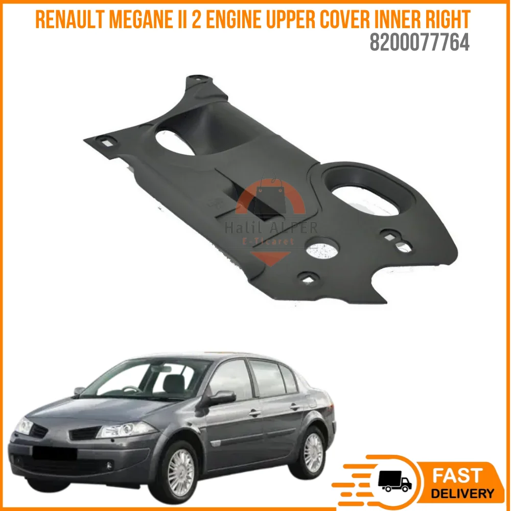 For Renault Megane II 2 Cover Trim Panel Engine Compartment Oem 8200077764 fast shipping high quality spares parts