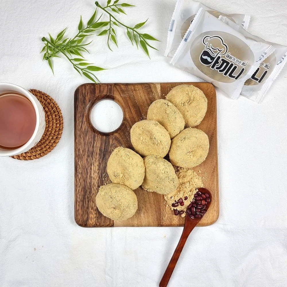 [아끼니]굳지않는 콩쑥개떡800G x 2팩