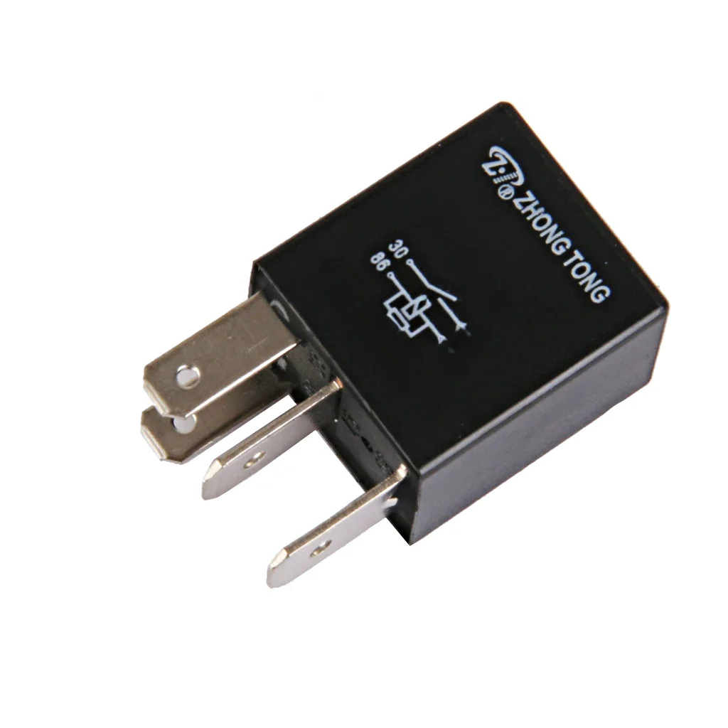 Samochód ciężarowy Automotive DC 12V 30A 30 AMP SPST przekaźniki przekaźnikowe 4 Pin — zdjęcie 2