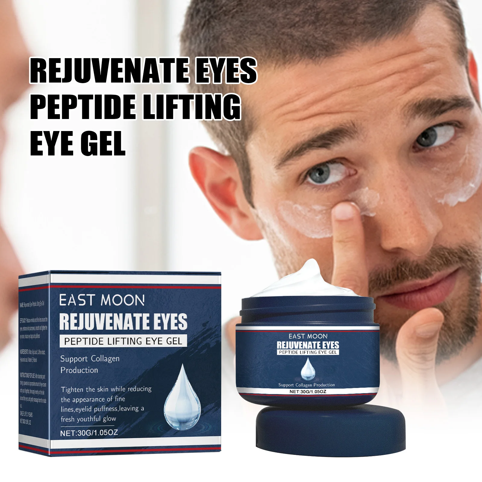 

30g Anti Aging Firming Cream Lock Skin Moisture Remove Wrinkles Skin Firmness Brighten Skin Tone Antioxidant Eye Care Lotion