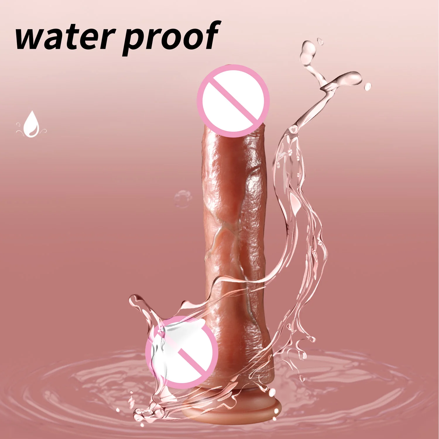 Thrusting Dildo Vibrator Silicone Artificial Penis Cock With Controler Suction Cup Wireless Remote Control Penis Adult Sex Toys