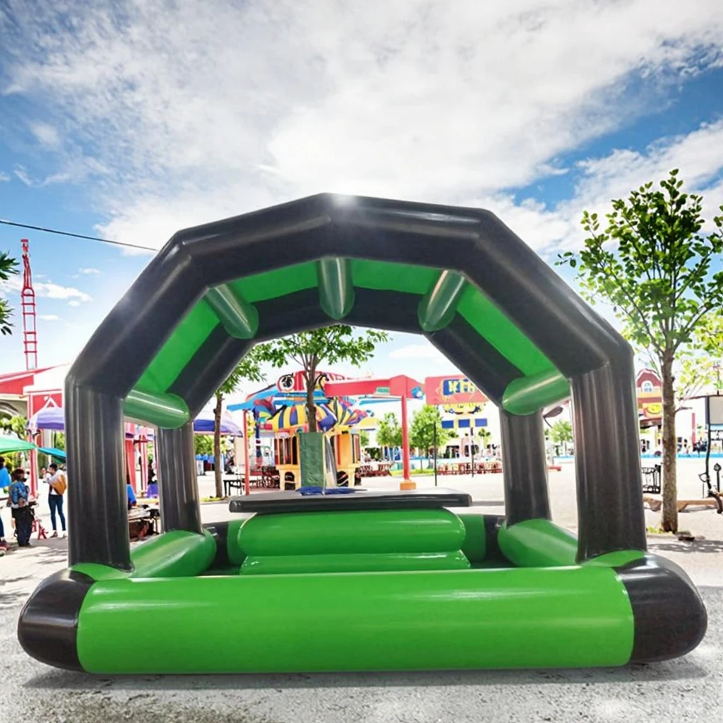 13FT Portable Customized Backyard Party Leisure Platform Air Bar Inflatable Floating Inflatable Pool Bar For Party Event