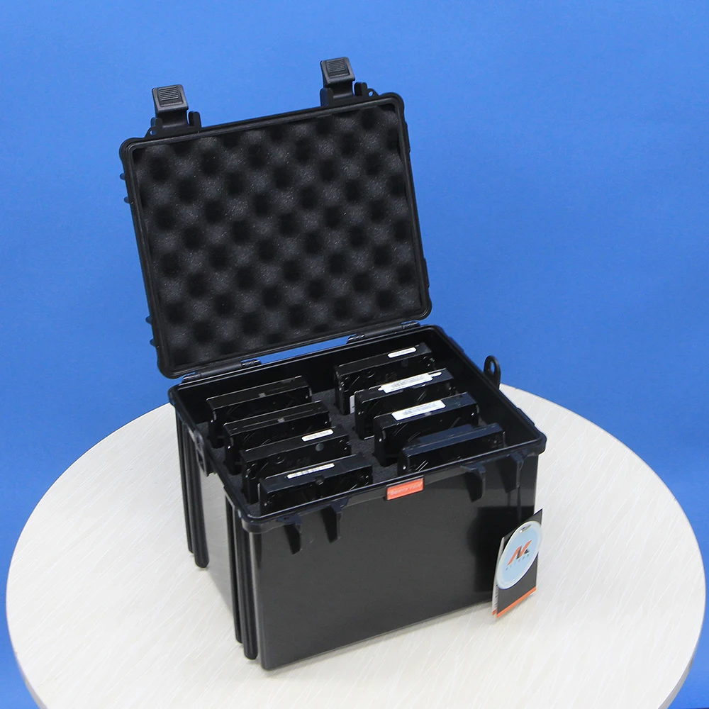 ALIKAN HDD8-WP 32x26.8x21.6cm Hard Disk Storage Box PP Material Waterproof Hard Case Waterproof Box Dust-proof Shock Protection