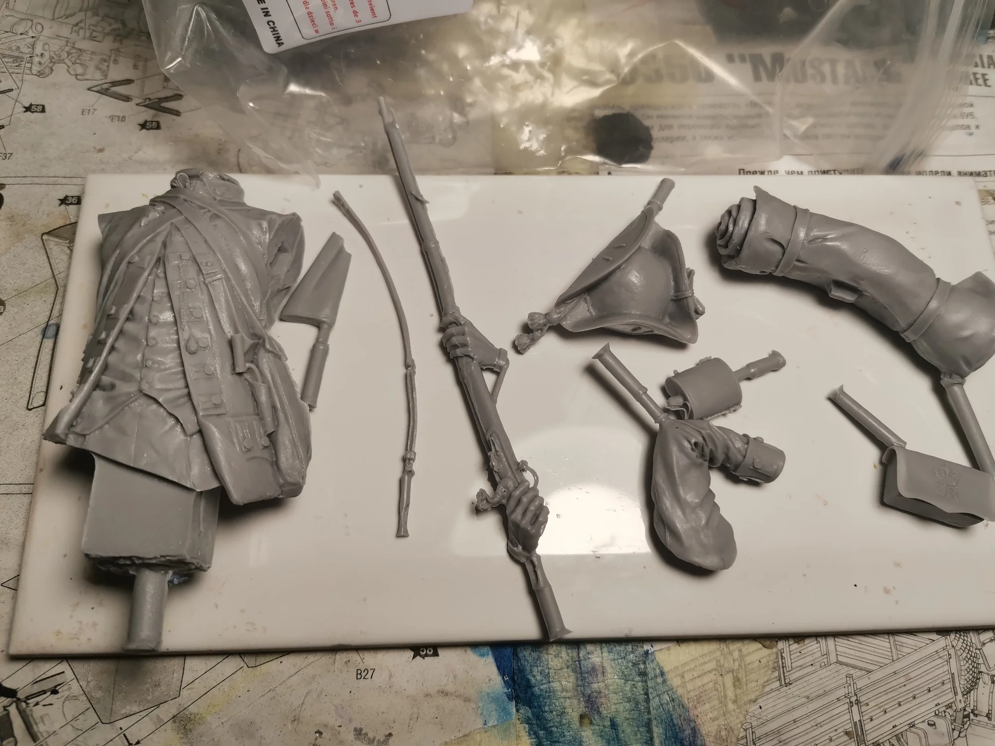 Buyer photo of this resin kit