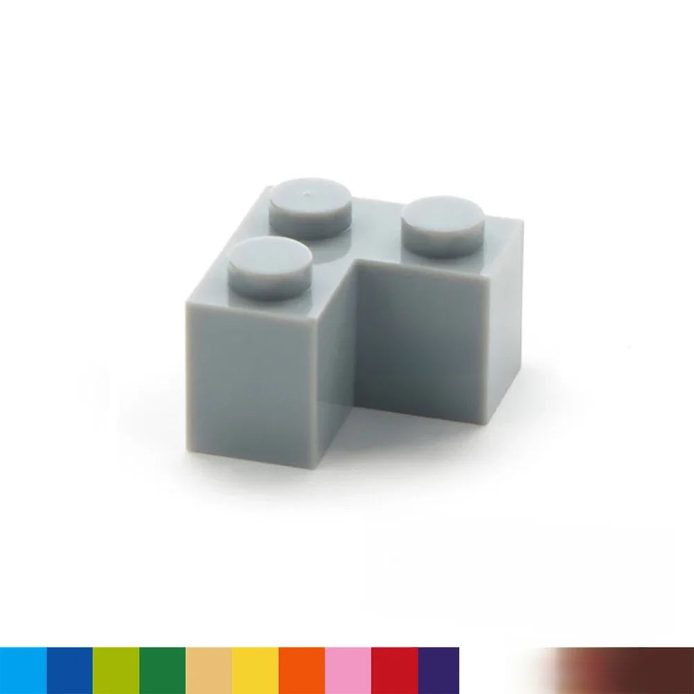 Blocs de construction à monter soi-même, 60 pièces, figurines épaisses, briques 1 + 2 points, taille créative éducative, compatibles avec 2357 jouets en plastique pour enfants