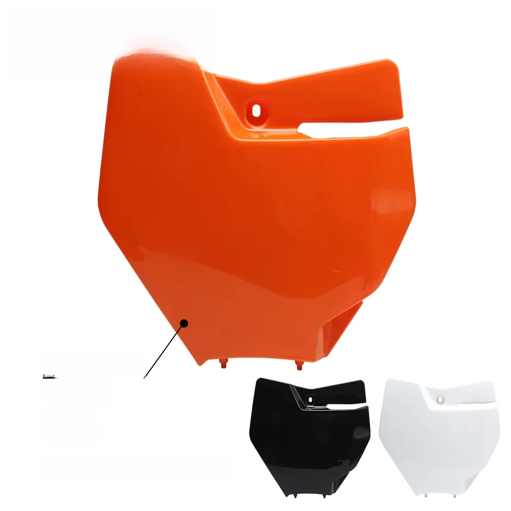 AliExpress PowerMotor Motocross Enduro Number Plate Flat Motorcycle Mask Dirt Bike for KTM EXC XC SX XC-F SX-F SMR 125 to 450 Universal Number Holder