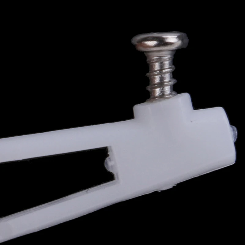 10 sets medium lock on nylon control horn and clevis 21mm set rudder Rudder angle+collet aircraft model adjuster