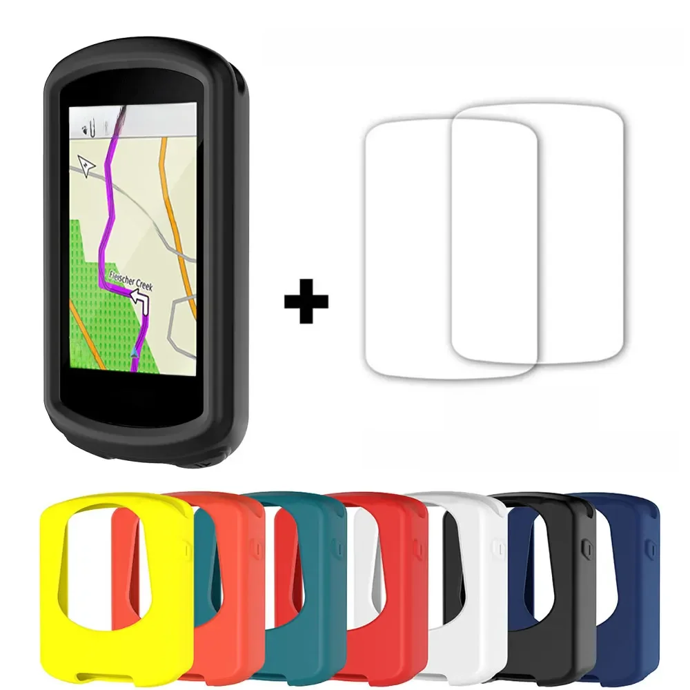 AliExpress Arvin For Garmin Edge 1030 / Edge1030 Plus Silicone Gps Bike Computer Screen Protection Cyclocomputer Protective Case Cover Glass Film