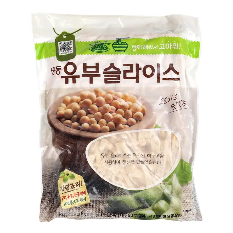 [Rego Food Products] Yubu en Rodajas 1kg / Fideos Udon de Varios Tipos para Gyoza y Kaiseki Gomakyou