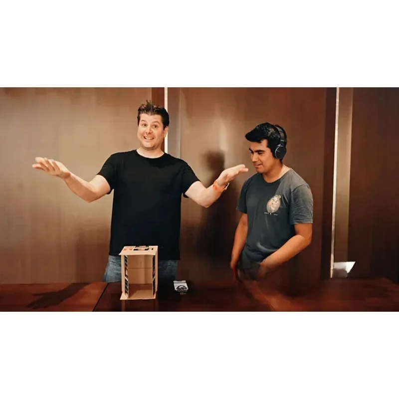 PRIcloser BOX LARGE par George I Twister, tours de magie pour magiciens professionnels, gros plan, accessoires, boîte de magie, tension Icide