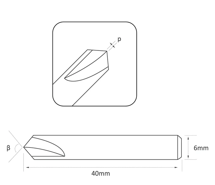 RAISE Cutter 90 ° 95 ° 100 ° Fräser für Vertikale Schlüsselschneidemaschine zum Schlüssel-Duplizieren Schlüsseldienst-Werkzeuge – Detail 8