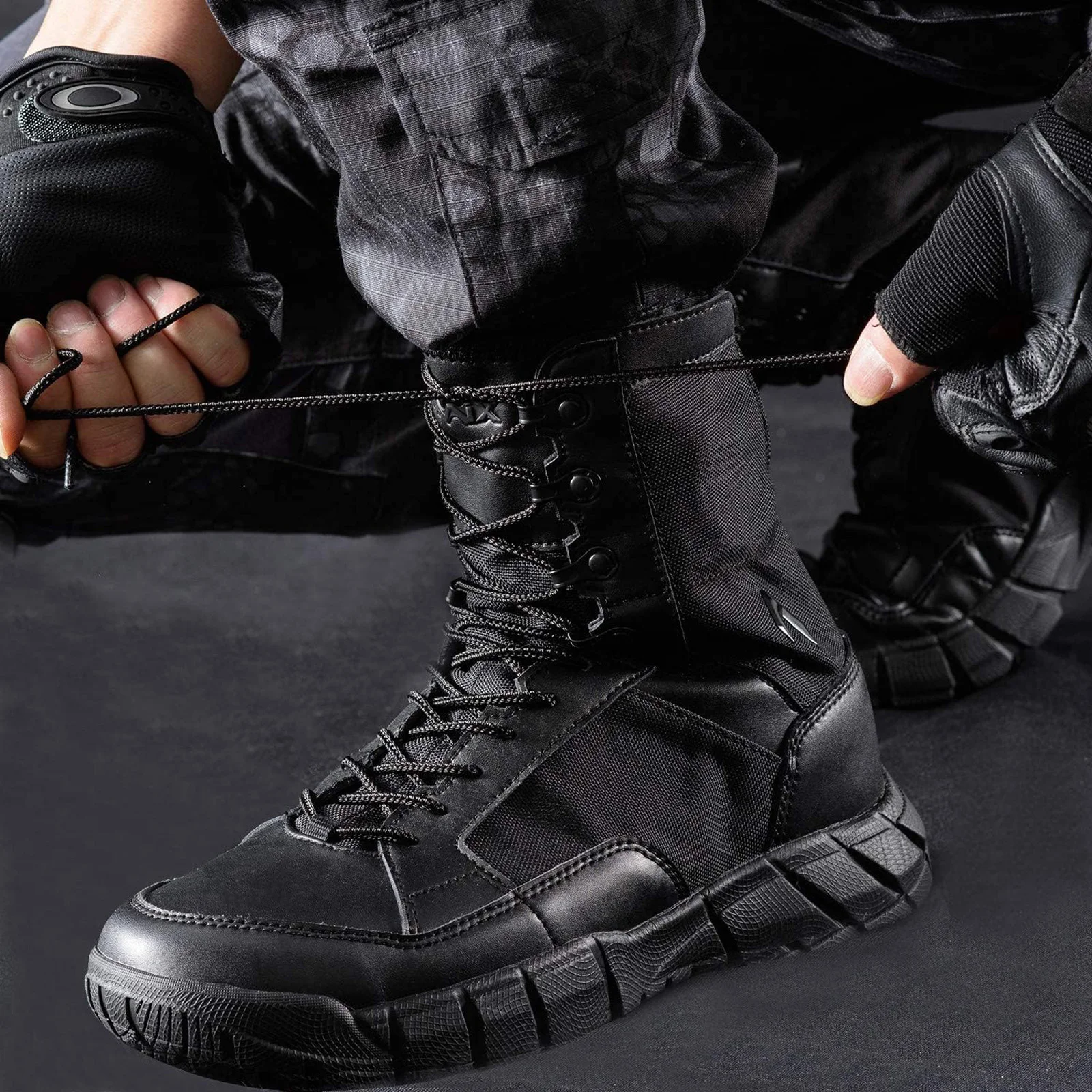 YEVHEV PAVEHAWK Men's Tactical Boots Outdoor Casual Lightweight Coyote Military Boots Hiking Combat Boots