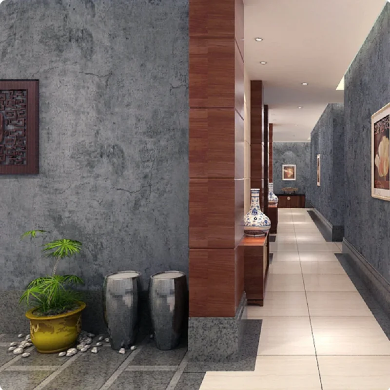 

PVC Waterproof Self-Adhesive Wall Papers Peel and Stick Removable for Bathroom Kitchen Hotel Home Decor Floor Stickers 40x300cm