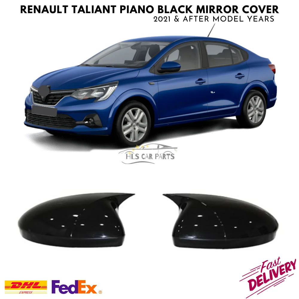 

Bat Mirror Cover For Renault Taliant 2021 & After Model Year Car Accessories Piano Black Tuning Auto Sport Design External Part