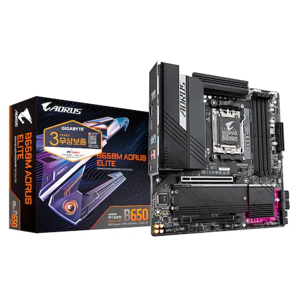 GIGABY GIGABYTE B650M AORUS ELITE PISSAL MAINBOARDS FOR DOMESTIC DISTRIBUTED